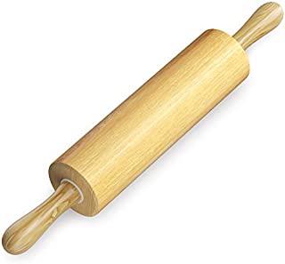 HelferX 17.6'' Long Wooden Rolling Pin (Large)