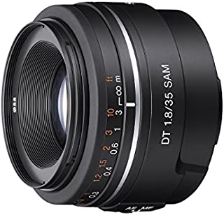 Sony Alpha SAL35F18 35mm f/1.8 A-mount Wide Angle Lens (Black)