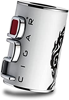 Nub Ignition Torch Lighter Triple Flame Table Top / White/Chrome