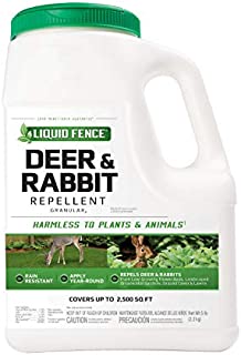 Liquid Fence Deer & Rabbit Repellent Granular, 5-Pound