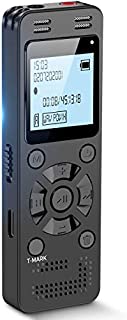 32GB Digital Voice Recorder for Lectures Meetings - EVIDA 2324 Hours Voice Activated Recording Device Audio Recorder with Playback,Password