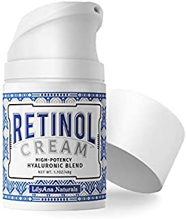 LilyAna Naturals Retinol Cream for Face - Retinol Cream, Anti Aging Cream, Retinol Moisturizer for Face, Wrinkle Cream for Face, Retinol Complex - 1.7oz