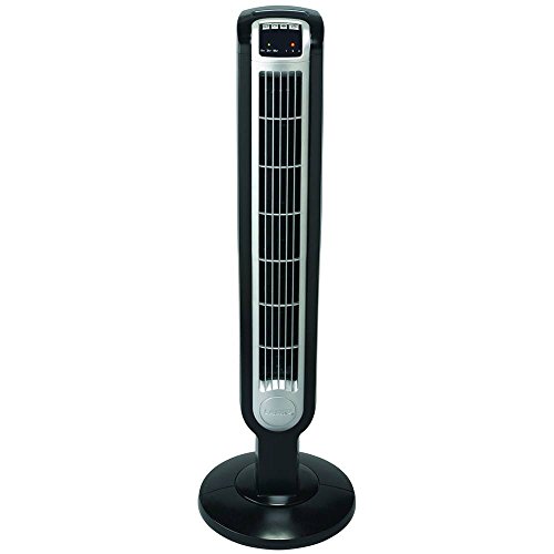 Lasko 2511 36 Tower Fan with Remote Control - Features 3 Whisper Quiet Speeds and Built-in Timer