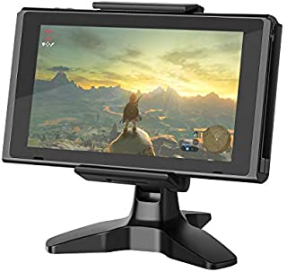 Stable Stand for Nintendo Switch, 360-Degree Adjustable Tablet Strong-Clamp Playstand, Heavy-Duty Base Desk Cell Phone Holder, Compatible with iPad iPhone Samsung Kindle Fire E-Reader by APPS2Car