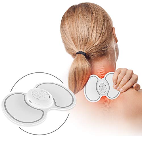 OSITO Wireless TENS Unit EMS Muscle Stimulator Machine Electric Pulse Massager Rechargeable FSA or HSA Eligible - Mini Pain Relief Therapy Device for Neck Shoulder Back Waist Arms Legs, Aches