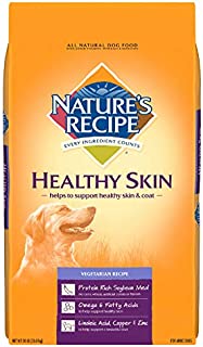 Nature's Recipe Healthy Skin Dry Dog Food, Vegetarian Recipe, 30 Pounds