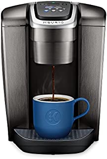 Keurig K-Elite Coffee Maker, Single Serve K-Cup Pod Coffee Brewer, With Iced Coffee Capability, Brushed Slate