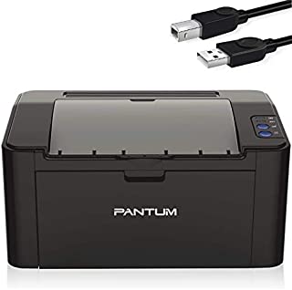 Pantum Mini Monochrome Laser Printer for Home Office School Student Mobile Wireless Printing- Small Laserjet P2502(D1m0n)