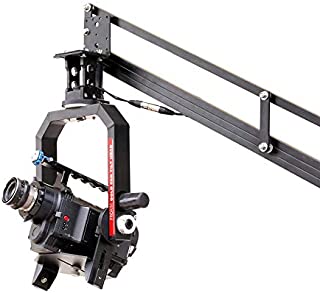 PROAIM Gold Camera Pan Tilt Head with 12V Joystick Control (PT-Gold) | Motorized Pan Tilt Head for Jib Crane Tripod DV Video DSLR