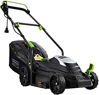 American Lawn Mower Company 50514 14-Inch 11-Amp Corded Electric Lawn Mower, Black