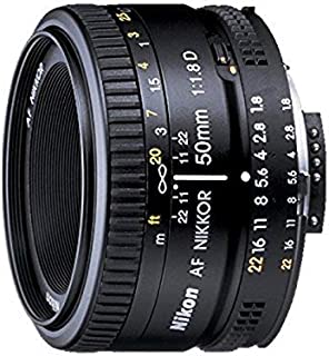 Nikon AF FX NIKKOR 50mm f/1.8D Lens for Nikon DSLR Cameras