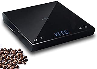 BULEA Hero Electronic Coffee Scale with Timer for Pour Over, KG, 0.1 g Accuracy USB Rechargeable and Waterproof