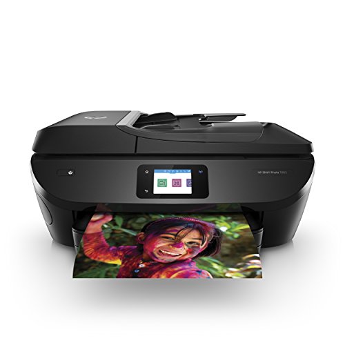 HP ENVY Photo 7855 All in One Photo Printer with Wireless Printing, HP Instant Ink ready, Works with Alexa (K7R96A)