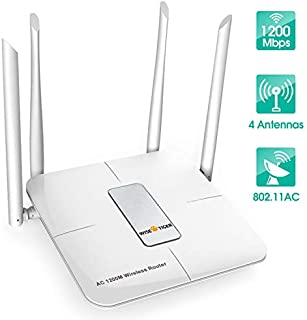 Wifi Router AC 5GHz Wireless Router for Home Office Internet Gaming Compatible with Alexa