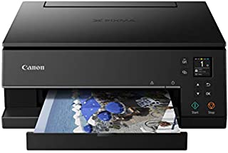 Canon Pixma TS6320 Wireless All-In-One Photo Printer with Copier, Scanner and Mobile Printing, Black, Amazon Dash Replenishment