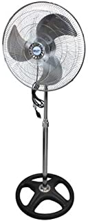 Comfort Zone CZHVP18EX High-Velocity 3-Speed 18-inch Industrial Oscillating Pedestal Fan