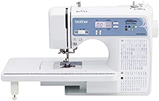 Brother XR9550PRW Sewing and Quilting Machine, Project Runway, 165 Built-in Stitches, LCD Display, Wide Table, 8 Included Feet