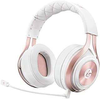 LucidSound LS35X Wireless Surround Sound Gaming Headset - Officially Licensed for Xbox One - Works Wired with PS4, PC, Nintendo Switch, Mac, iOS and Android (Rose Gold)