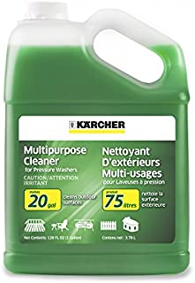 Karcher Multi-Purpose Cleaning Pressure Power Washer Detergent Soap, 1 Gallon