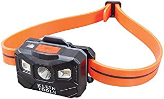 Klein Tools 56034 LED Head Lamp, Rechargeable Spot Lamp and Flood Light Lamp for Hard Hats