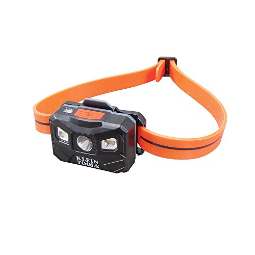 Klein Tools 56034 LED Head Lamp, Rechargeable Spot Lamp and Flood Light Lamp for Hard Hats