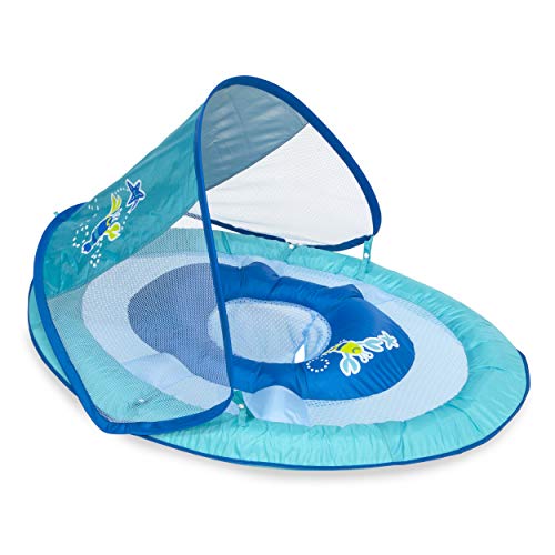 Swimways Baby Spring Float Sun Canopy - Blue Lobster