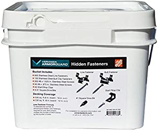 ArmorGuard Hidden Deck Fastener Bucket (900-Count)