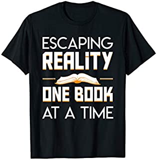 Escaping Reality One Book At A Time Cool Reading Book Gift