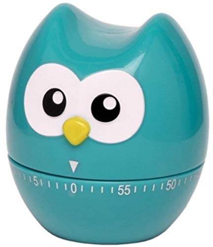 MSC International Joie Hoot Kitchen Timer, 60-Minute Mechanical, Assorted Colors