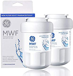 MWF Water Filter for GE Refrigerator 2packs Smart Water Filter Replacement Compatible with MWF, MWFINT, MWFP, MWFA,GWF, GWFA,46-9991