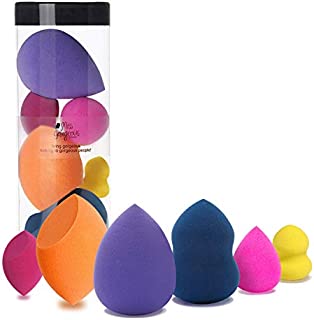 Miss Gorgeous Makeup Sponge Set Blender Beauty Foundation Blending Sponge - Multi-colored 6 Pieces