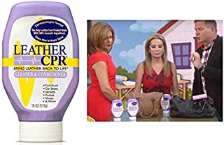 Leather CPR Cleaner & Conditioner By CPR Cleaning Products (18oz Bottle) Restores & Protects Leather Furniture, Purses, Car Seats, Jackets & More