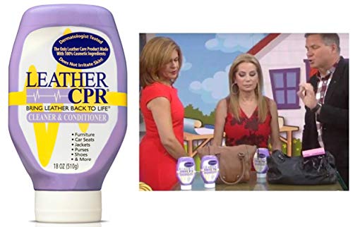 Leather CPR Cleaner & Conditioner By CPR Cleaning Products (18oz Bottle) Restores & Protects Leather Furniture, Purses, Car Seats, Jackets & More