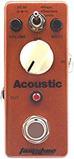 Tom'sline Acoustic Guitar Effect Pedal Analog Acoustic Guitar 3 Modes for Electric Guitar with True Bypass (AAS-5D)