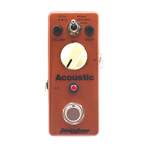 Tom'sline Acoustic Guitar Effect Pedal Analog Acoustic Guitar 3 Modes for Electric Guitar with True Bypass (AAS-5D)