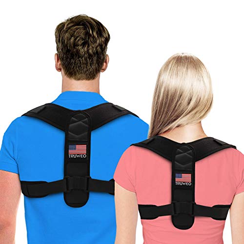 Posture Corrector For Men And Women - Adjustable Upper Back Brace For Clavicle To Support Neck, Back and Shoulder (Universal Fit, U.S. Design Patent)