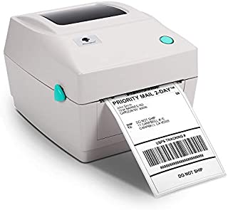 Shipping Label Printer 4x6 Thermal Printer for Shipping Labels, High Speed Commercial Grade Inkless Desktop Label for Printer Compatible with UPS, USPS, Etsy, Shopify, Amazon, FedEx, Ebay