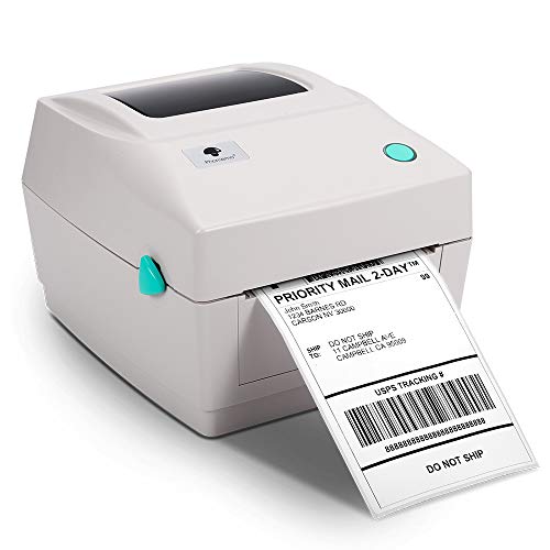 Shipping Label Printer 4x6 Thermal Printer for Shipping Labels, High Speed Commercial Grade Inkless Desktop Label for Printer Compatible with UPS, USPS, Etsy, Shopify, Amazon, FedEx, Ebay