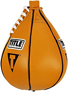 Title Boxing Super Speed Bag, Yellow, 5