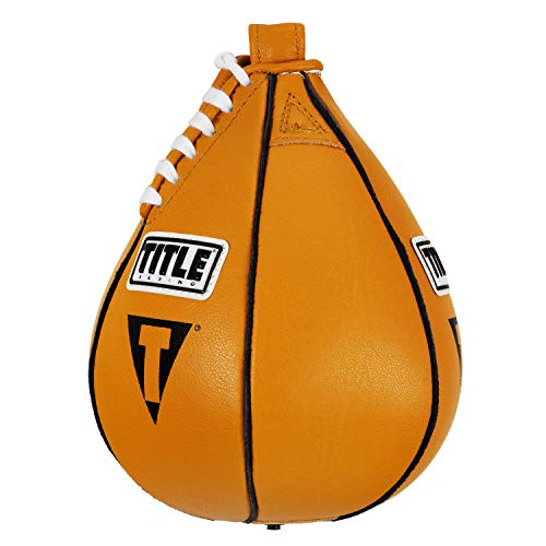 Title Boxing Super Speed Bag, Yellow, 5