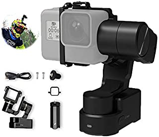 FeiyuTech WG2X 3-Axis Gimbal Stabilizer for GoPro Hero 8(Fixture)/7/6/5/4, DJI Osmo Action, AEE, SJCAM Sports Cams Action Camera Wearable Stabilizer Gimbal