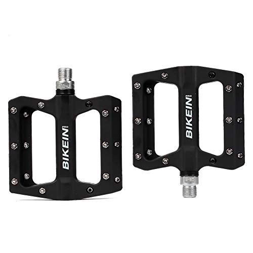 BIKEIN PRO Mountain Bike Pedals Platform Flat Pedal Sealed Bearing 9/16