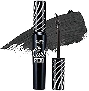 ETUDE HOUSE Lash Perm Curl Fix Mascara #1 Black - A curl fix mascara that keeps fine eyelashes powerfully curled up for 24 hours by ETUDE's own Curl 24H Technology