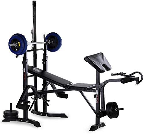 Olympic Weight Benches,DOYCE 440LBS Capacity Adjustable Multifunctional Weight-lifting Bed Weight-lifting Machine Weight Benche Fitness Equipment for Home/Office/Gym,Shipping from USA