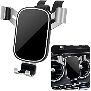 LUNQIN Car Phone Holder For 2014-2018 Mercedes Benz C-Class c180 c200 c300 and 2015-2019 GLC-Class GLC200 GLC260 GLC300 [Big Phones With Case Friendly] Auto Accessories Interior Decoration Phone Mount