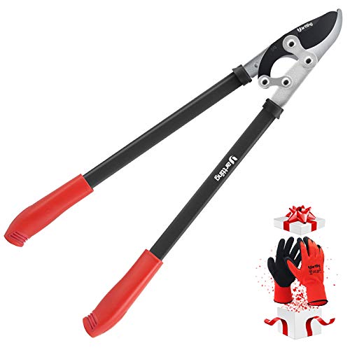 YARTTING Compound Action Bypass Lopper, Chops Thick Branches with Ease,29 Inch Branch Cutter,Designed Non-Slip Grip Tree Trimmer