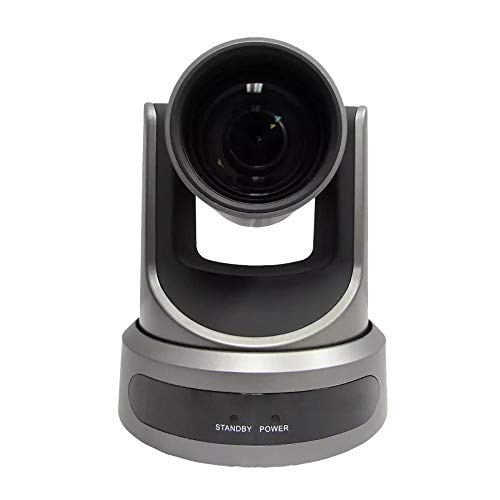 PTZOptics Live Streaming Cameras - PTZ Cameras with SDI, HDMI and IP Control + PoE (30X-SDI, Gray)