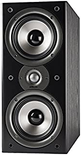 Polk Audio Monitor 40 Series II Bookshelf Speaker (Black, Pair) - Big Sound, High Performance | Perfect for Small or Medium Size Rooms