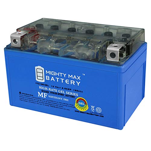 Mighty Max Battery 12V 8.6AH 190CCA Gel Battery for Suzuki GSXR 600, 750, 1000 Brand Product