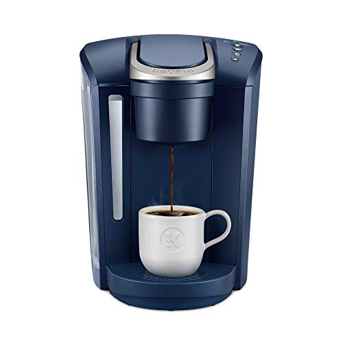 Keurig K-Select Coffee Maker, Single Serve K-Cup Pod Coffee Brewer, With Strength Control and Hot Water On Demand, Matte Navy